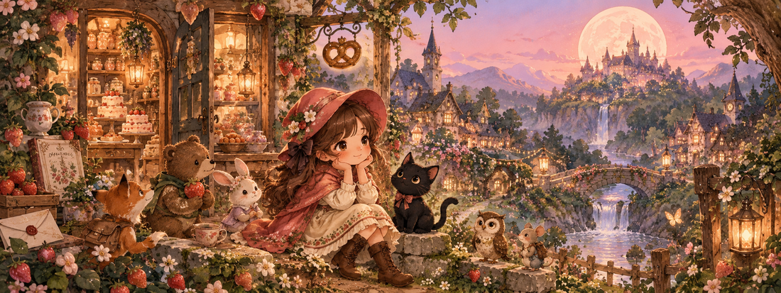 Welcome to The Strawberry Moon Studio 🍓🌙